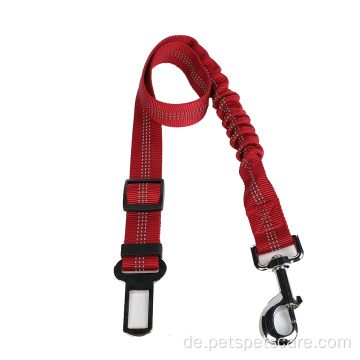 Elastischer Haustierhund -Leine -Sicherheitsgurtauto